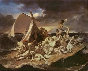 Zweite Studie für das Floß der Medusa